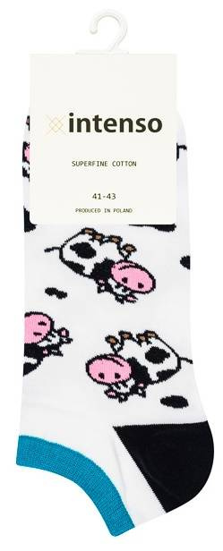 Kolorowe skarpety STOPKI art. 1849 Intenso Krowa