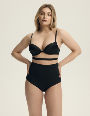 Push Up Bra Silky Black