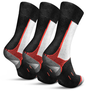 Ciepłe WEŁNIANE skarpety trekkingowe Sesto Senso