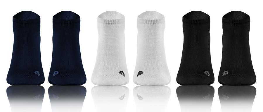 3X Stopki z włókna bambusowego EKO BAMBOO Sesto Senso