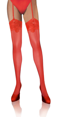 Sesto Senso Damenstrümpfe PDP 03 – Elegante und Bequeme Strümpfe, Halbmatte Optik, 20 DEN, Elastisches Material aus Poliamid und Elastan, Ideal für Romantische Anlässe und Alltag, Rot, Für Frauen, Valentinstag Kollektion