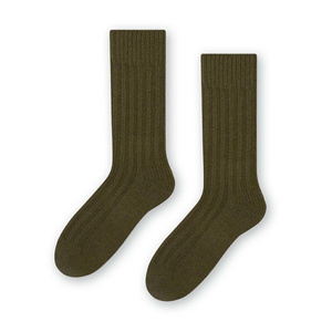 Wollsocken Art. 085 Oliv