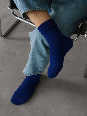 Socken Herren Serie Art.184 Blau