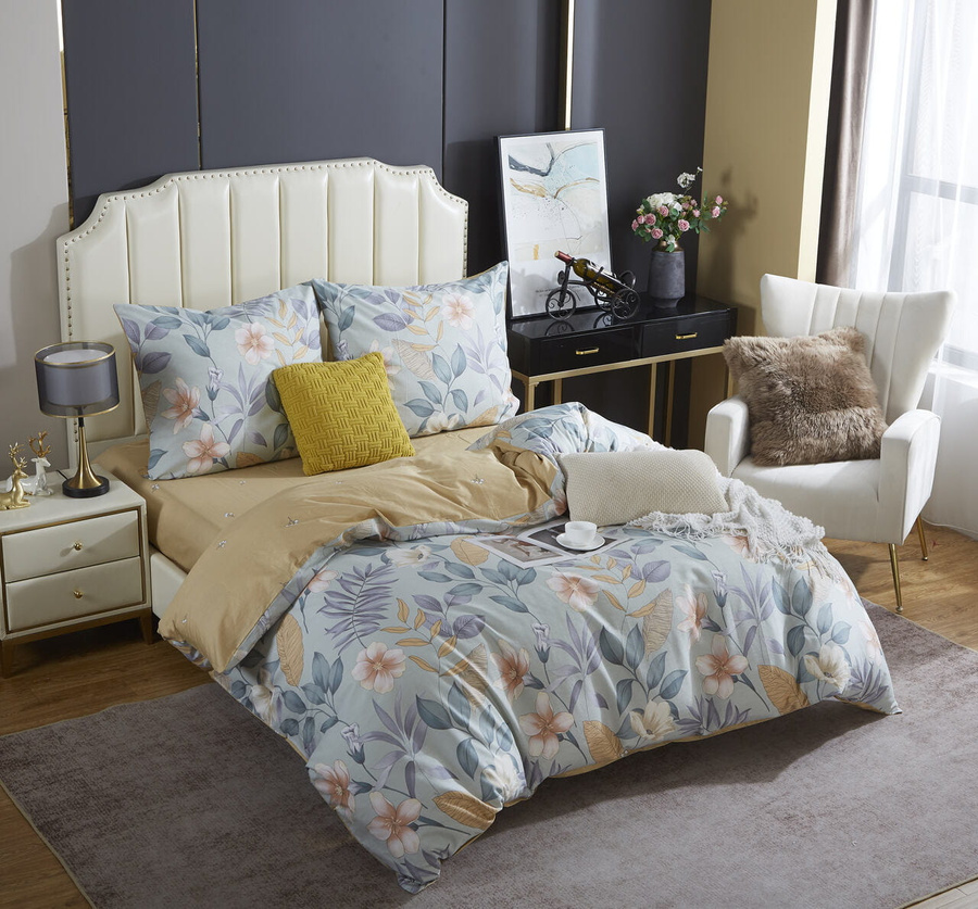 Lenjerie de pat XDF 021 Verde salvie