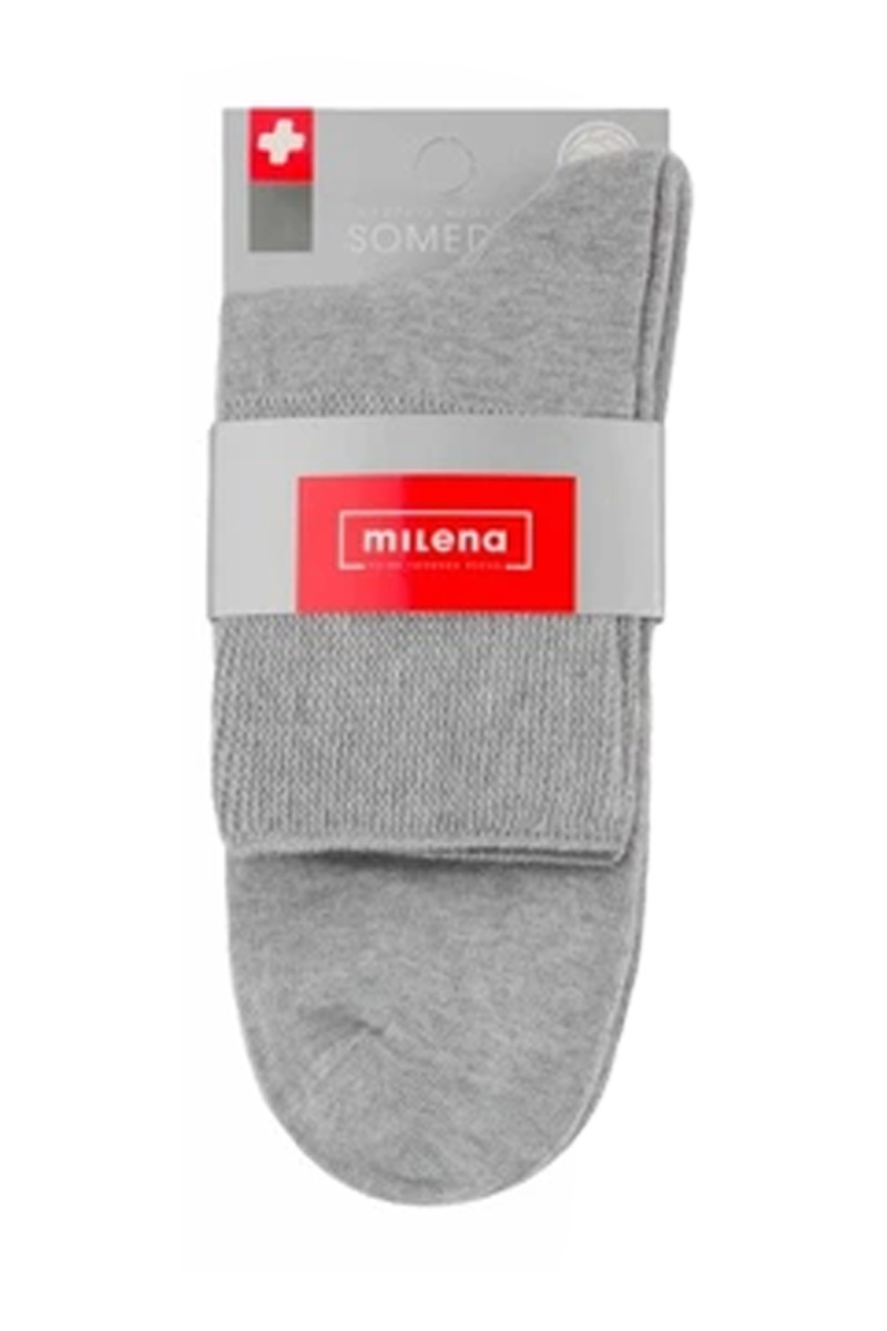 Kurze Socken Serie Somedic Helles Melange, Grau