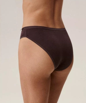 Damen Slips 3-Pack Sport Beige, Lila