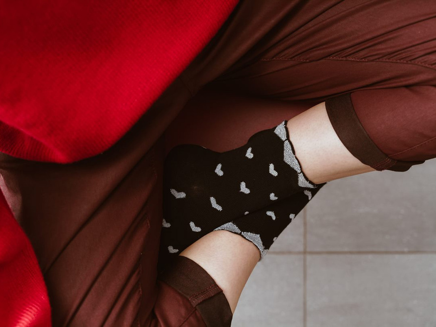 Bunte Socken Für Valentinstag Kunst. 136 Steven