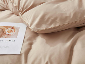 Bettwäsche Queen Premium Beige