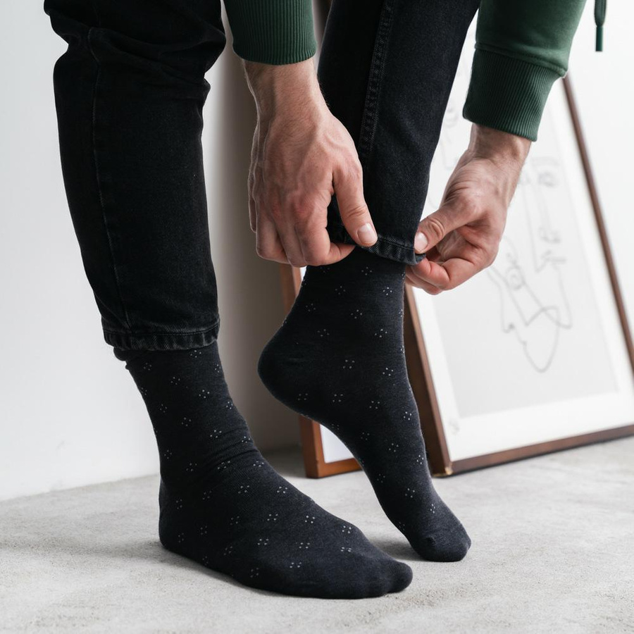 Suit socks with pattern Art. 056