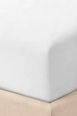 Cearșaf Jersey Alb