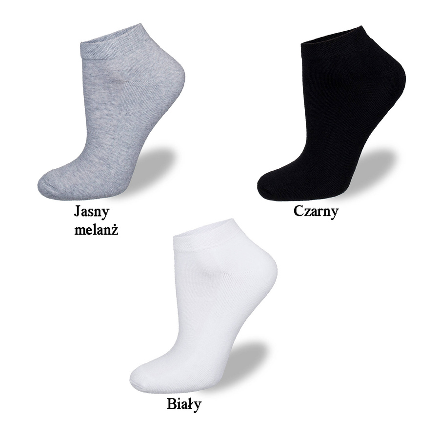 Șosete scurte damă Seria Negru