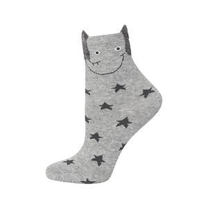 Skarpetki dziecięce szare SOXO z uszami