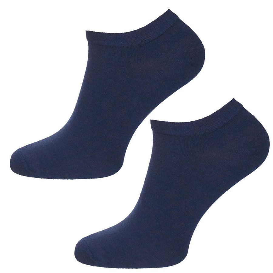 5x Herren Baumwollsocken Glatt