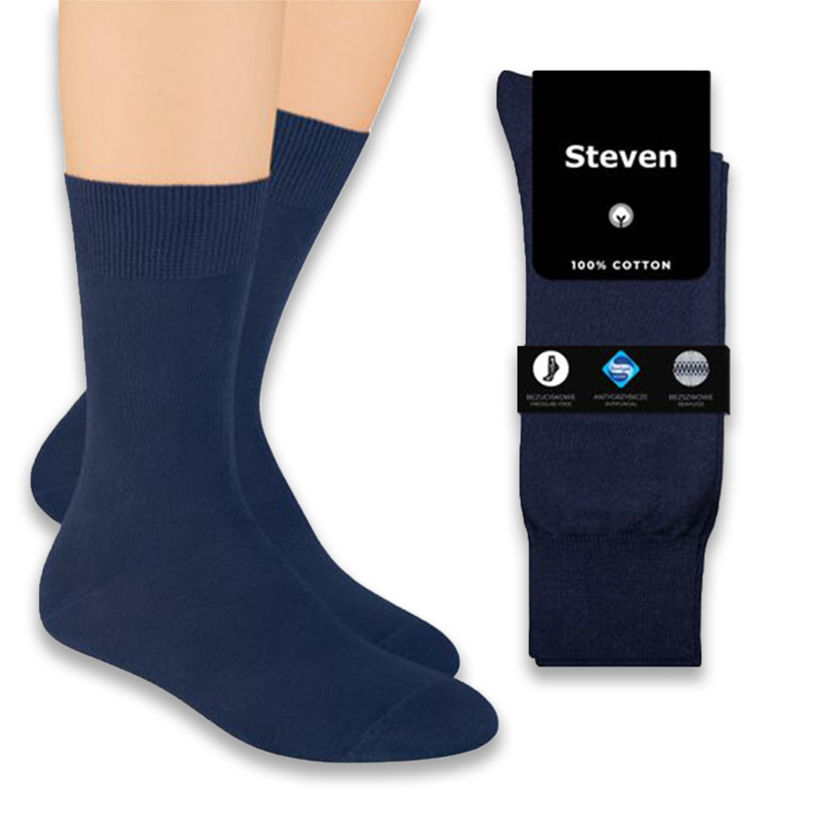 Herrensocken Garniture 100% Baumwolle Steven