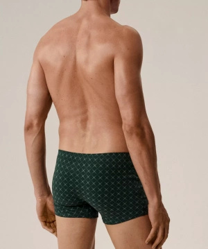 Herren-Boxershorts Serie 3mh-216 Grau/Grün/Marineblau/Blau