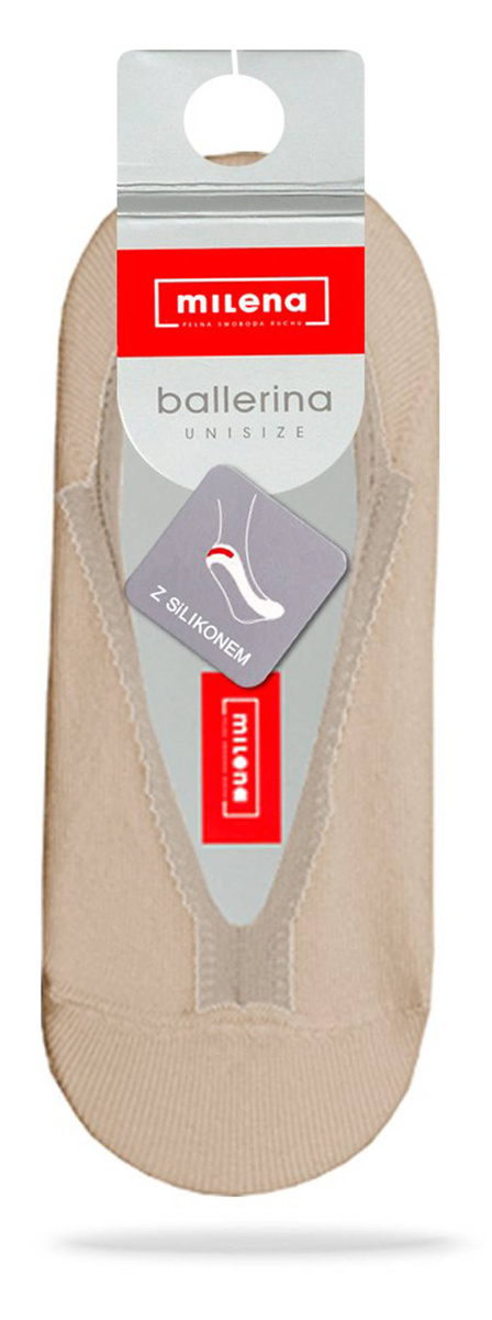 Șosete tip balerină pentru femei Ballerina 491 bej