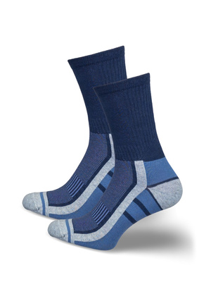 Herrensocken Go! Blau
