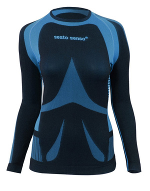 Damenunterhemd Thermo Active Blau