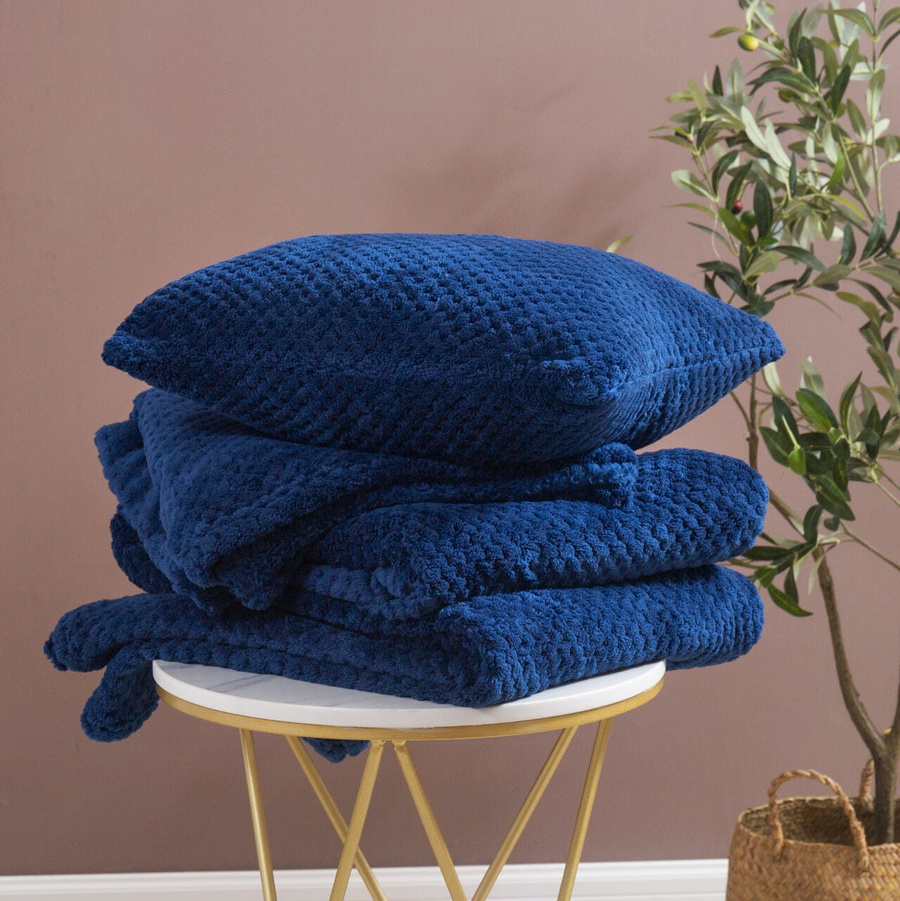 Dekokissen Monte Marineblau