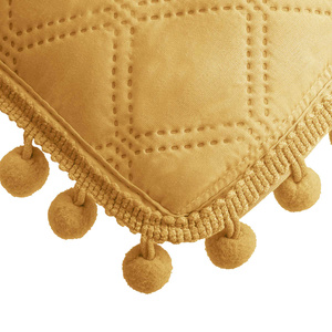 Cushion POMPOO Mustard