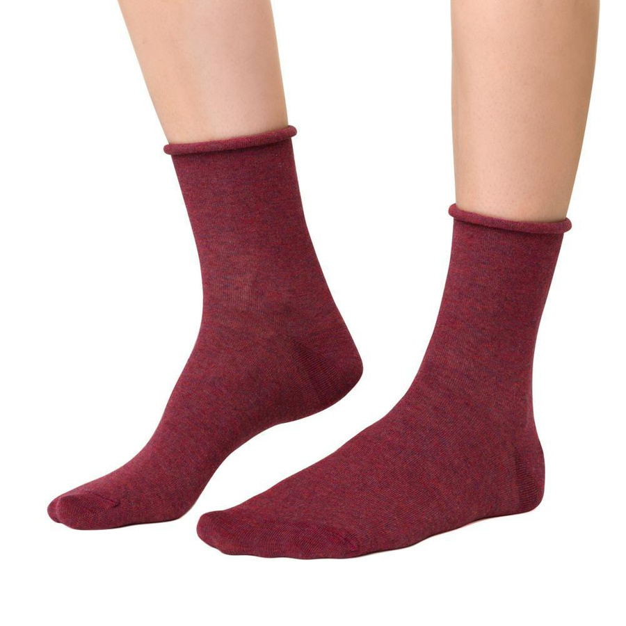 Socken Serie 083 Bordeaux