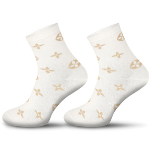Damen Socken Serie Gemustert 200 Beige