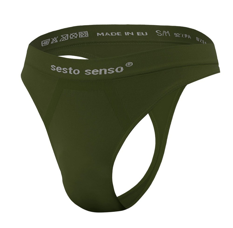 Męskie STRINGI bezszwowe sportowe Sesto Senso