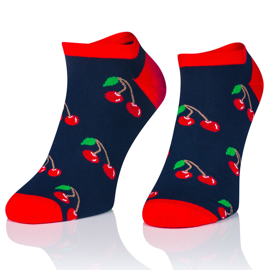 Farbige Socken Stops Kunst. 1849 Intenso Kirschen