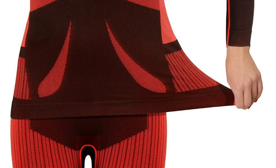 Thermo-Funktionsshirt Damen Thermo Active Rot