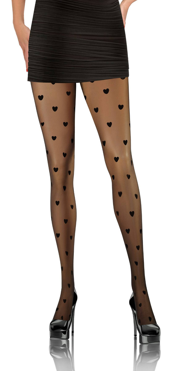 Damenstrumpfhose Funny R065 Schwarz