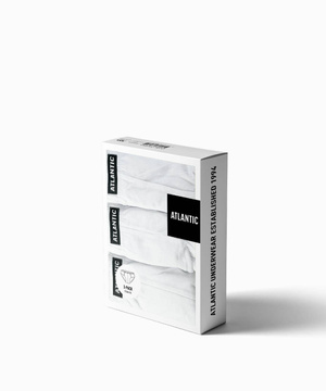 Herrenslips Serie 3BMP-006 Grau Schwarz Weiß