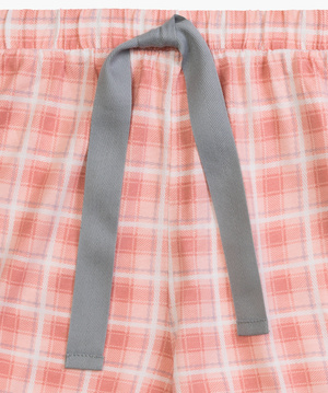 Damen Schlafanzug Nlp-497 Rosa/Grau/Blau