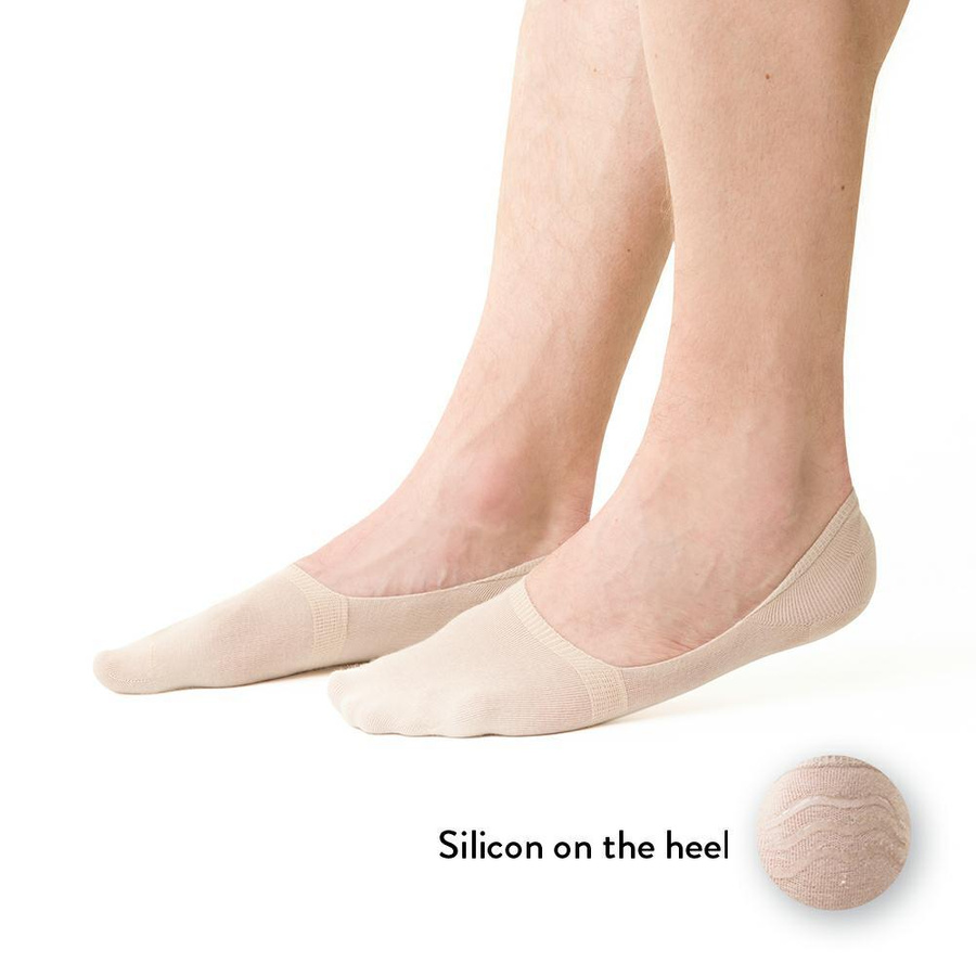 Șosete invizibile Seria 058 Bej deschis