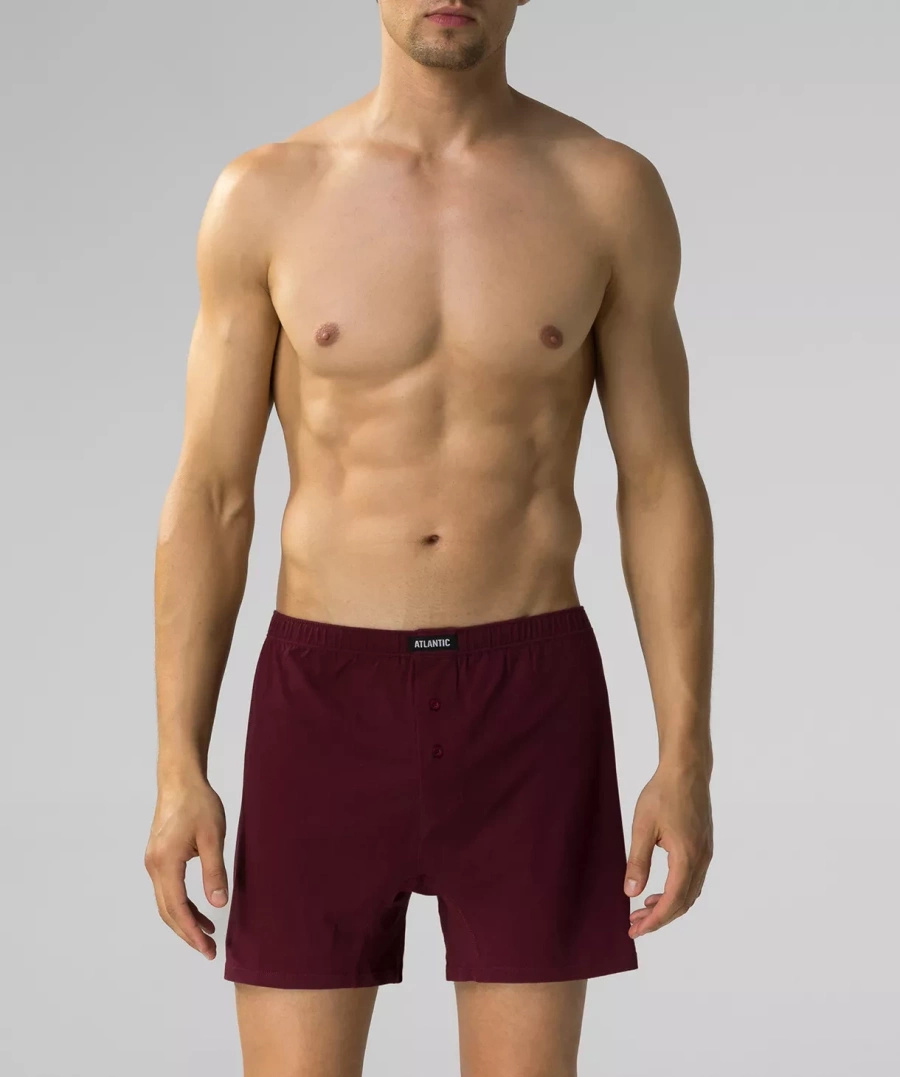 Boxershorts 2mbx-054 Rot/Marineblau/Blau