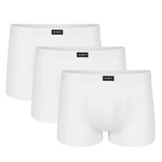 Herren-Boxershorts 3BMH-007 Weiß Grau Schwarz