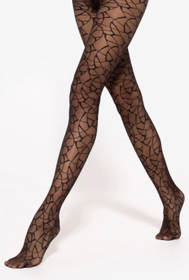 Rajstopy wzorzyste Mosaica 20 DEN