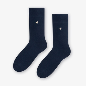 Farbige Herren Anzug Socken Marineblau Mehr Mode