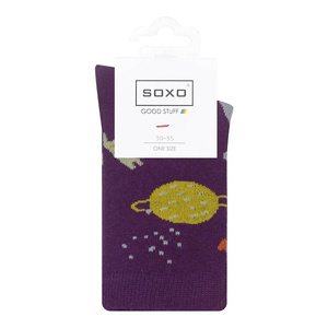 SOXO GOOD STUFF cosmosfarbene Kindersocken 