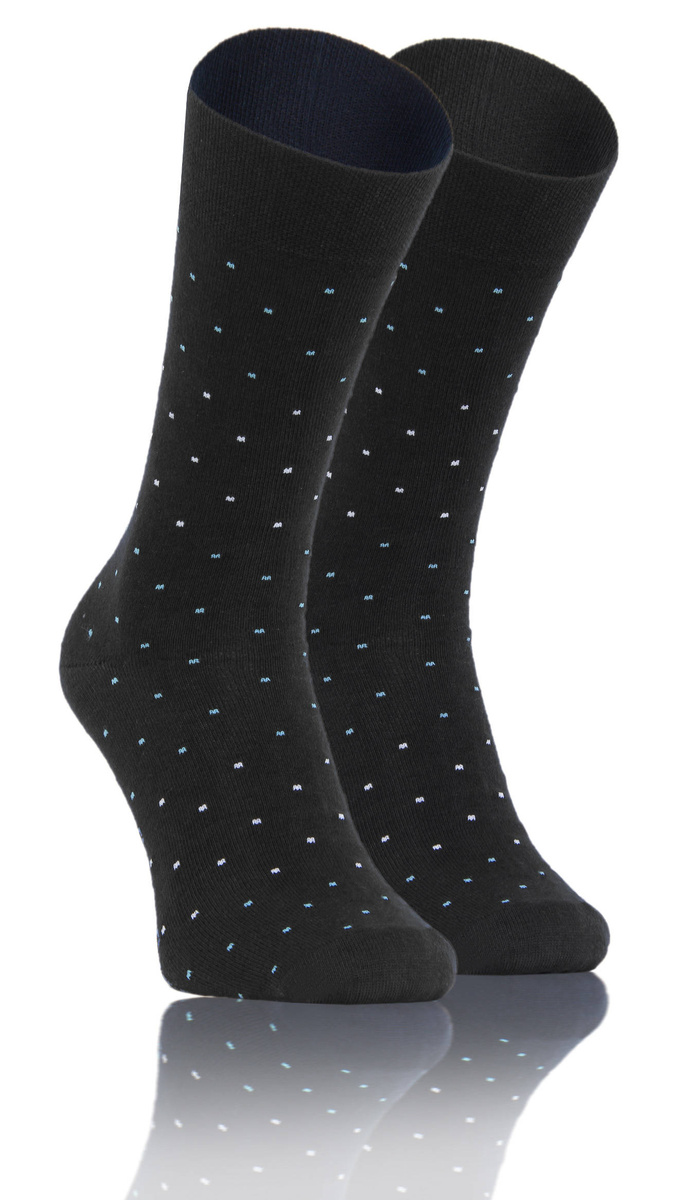 Skarpety bawełniane męskie do Garnituru wizytowe 