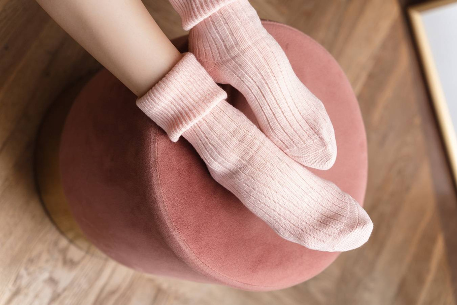 Damen Schlafsocken warm Art. 067 Steven