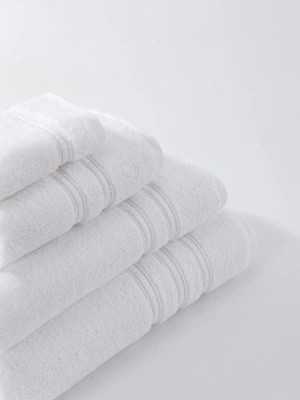 Prosop Bambus Harmony Alb+Argintiu