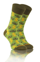 Sesto Senso Herren Skarpetki – Lange Baumwollsocken mit Löwenmotiv, Bunte Farben, Atmungsaktiv und Bequem, Vielseitig für Alltag und Elegante Outfits, Ideal für Sport und Freizeit, Neu