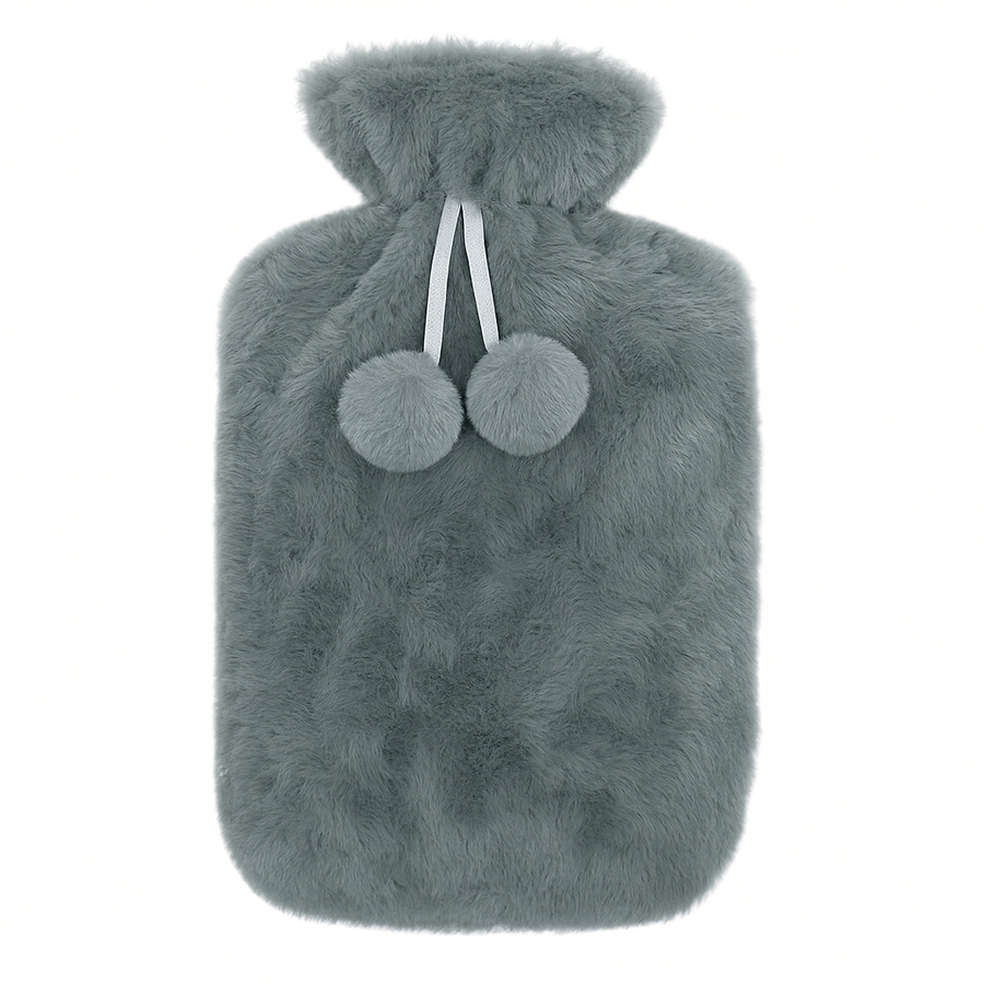 Small 0.5L Water Thermofor in Cover Plush Rubber Warmer in Sweater