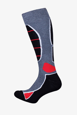 Socken Narkiarskie Thermo Silber Lang Warm Milena