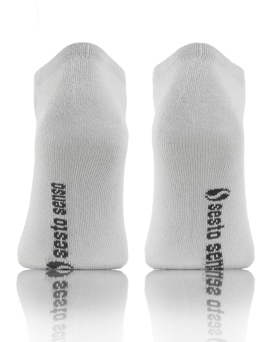 Sesto Senso Skarpetki Sneakers – Atmungsaktive Sportsocken aus 80% Baumwolle, Anatomic Fit, Air Control System, Unisex, Farbe: Popiel, Ideal für Sport und Freizeit, Komfort und Langlebigkeit