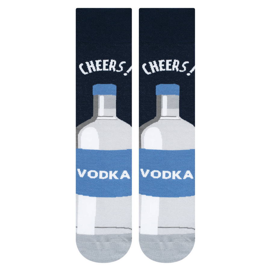 Zestaw 3x Skarpetki męskie kolorowe SOXO GOOD STUFF Vodka w banderoli prezent