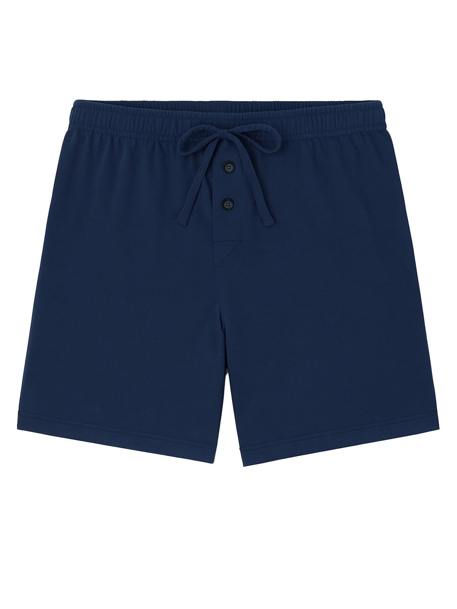 Krótkie spodenki piżamowe do spania Sesto Senso 651-15