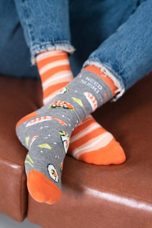 Farbige Damen/Herren Sushi More Fashion Socken