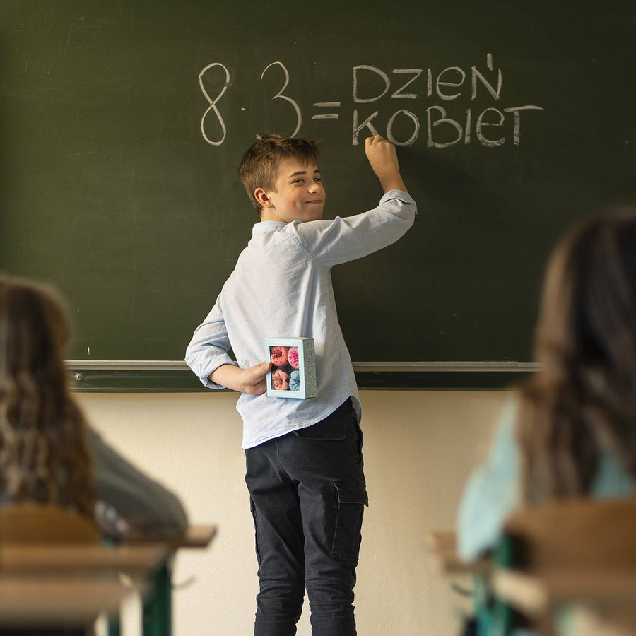 Zestaw 2x Damskie Skarpetki długie SOXO Donuty w pudełku kolorowe idealne na prezent