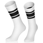 Super Retro Socken mit Aufschrift lang in 3 Streifen